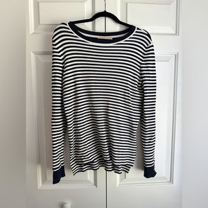 Michael Kors Navy Striped Sweater